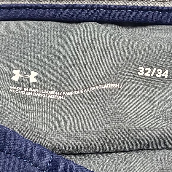 Under Armour Pants Mens 32x34 Golf Straight Leg Stretch Performance Lightweight - Picture 5 of 9